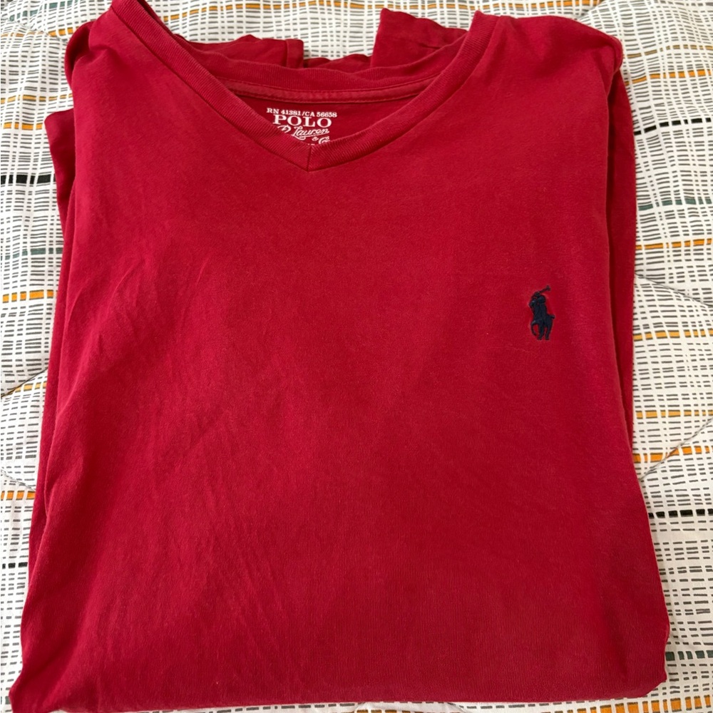Polo by Ralph Lauren Red Short Sleeve Tee